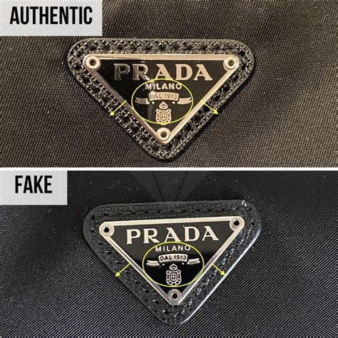 how to spot fake prada saffiano|genuine prada font.